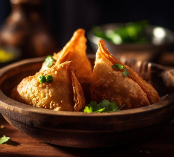 Samosas (2 Pcs) | Fireside Indian Bar & Restaurant